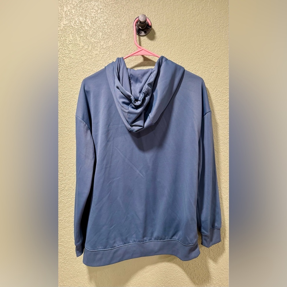 Mondetta Women's Blue Zip-Up Hoodie - Picture 6 of 6